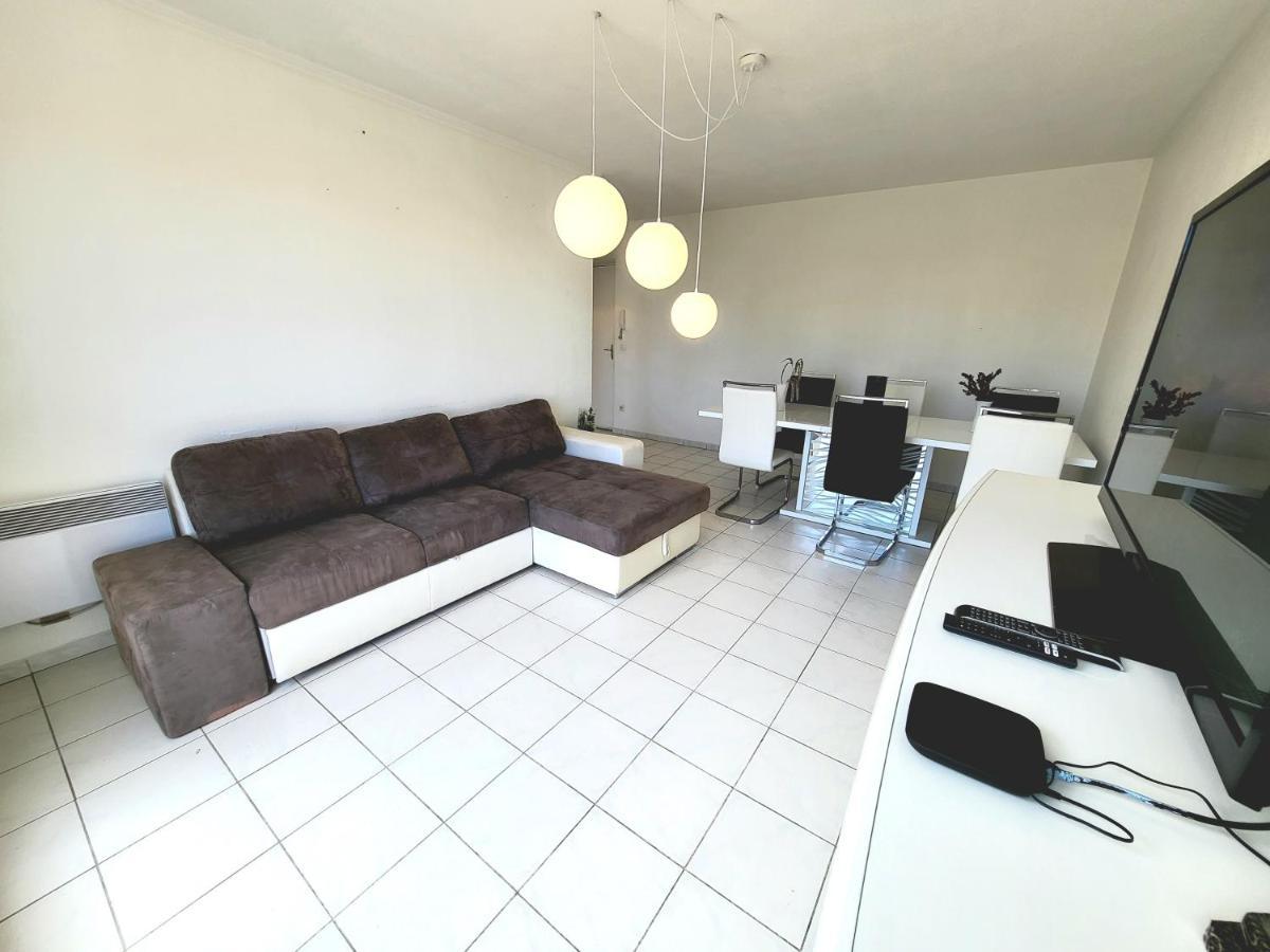 Appart Luxueux 3 Pieces, Piscine, Mer, Terrasse Cannes Kültér fotó