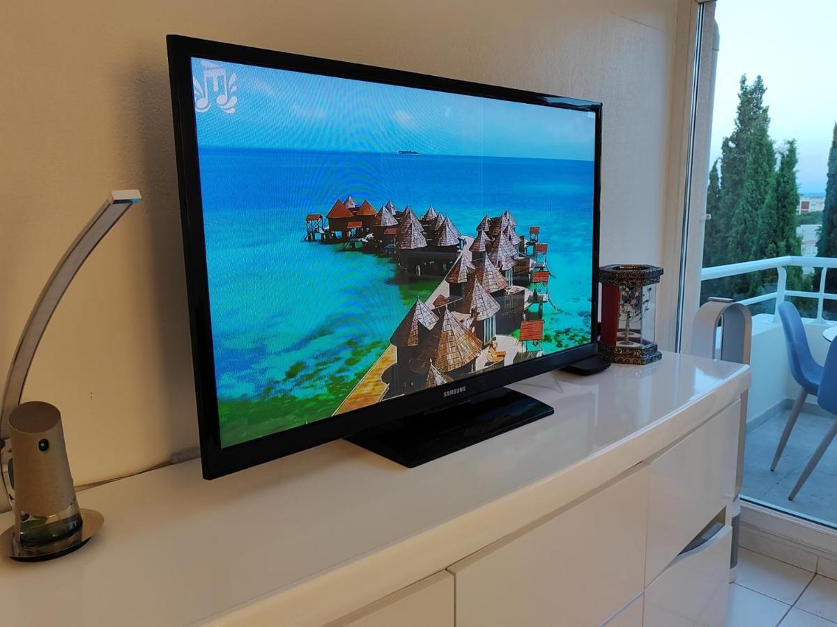 Appart Luxueux 3 Pieces, Piscine, Mer, Terrasse Cannes Kültér fotó